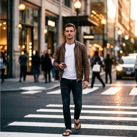 Silver Slipper Other - Quiksilver Men's Brown Strap Flip Flops - Cushioned Sandals size 13